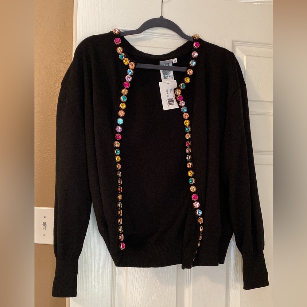 Queen of sparkles cardigan